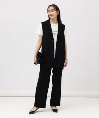 【なめらかな肌触り】シルケットロゴＴシャツ（２００２３４３７８２）