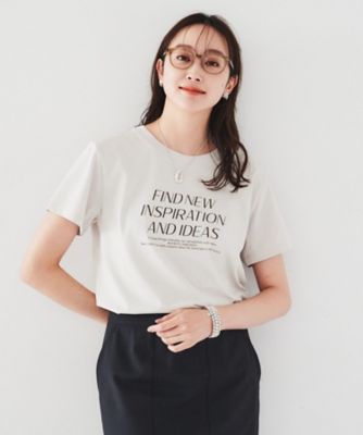 【なめらかな肌触り】シルケットロゴＴシャツ（２００２３４３７８２）
