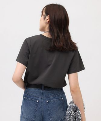 【なめらかな肌触り】シルケットロゴＴシャツ（２００２３４３７８２）