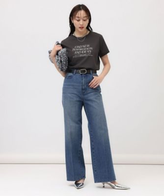 【なめらかな肌触り】シルケットロゴＴシャツ（２００２３４３７８２）