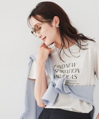 【なめらかな肌触り】シルケットロゴＴシャツ（２００２３４３７８２）
