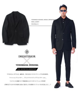 セットアップ可】【干場義雅×ＭＯＶＢ×ＤＲＥＳＳＴＥＲＩＯＲ】トリプルコラボ ウールジャケット（２００２３４４００８） | DRESSTERIOR  (Men) /ドレステリア | 三越伊勢丹オンラインストア・通販【公式】