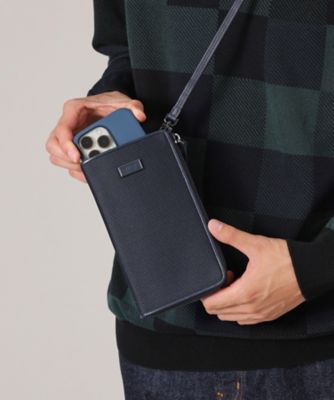 スマホ対応】メッシュコンビ ミニショルダーバッグ