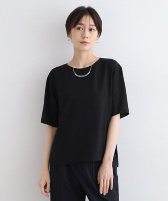 ＜INDIVI (Women)＞【洗える／ＵＶケア／ＳＥＴＵＰ可能】バックシャンブラウス（２００２３４５０６１）