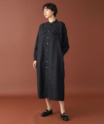 TICCA（ティッカ）シャドウチェックロングワンピース