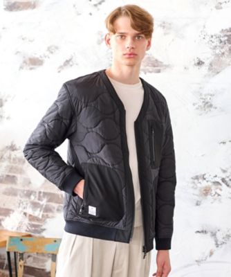 Monomax11月号掲載】キルティング ミリタリージャケット