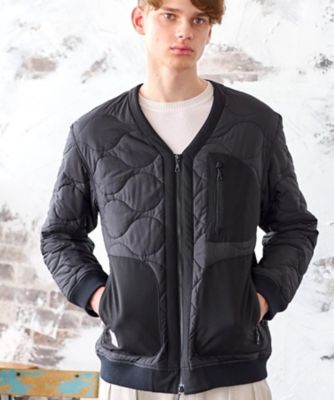 Monomax11月号掲載】キルティング ミリタリージャケット