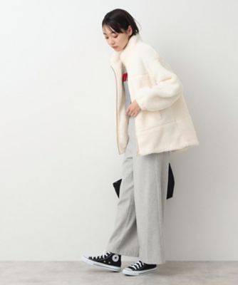 WEB限定】スタンドボアオーバージャケット