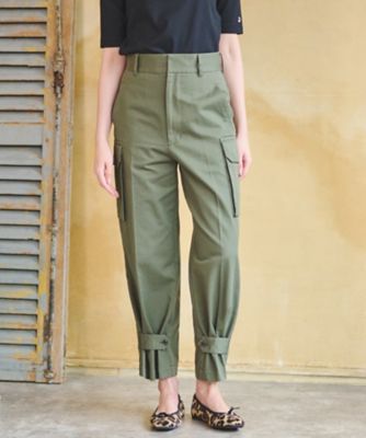 【★日本未入荷★】S MAXMARA ☆ カーゴパンツ ROSATEA 大人百花冬号掲載 モデル美香さん着用／大人カジュアル
