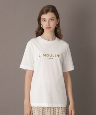 【洗える】ベーシックコットン箔ロゴＴシャツ（２００２３４７７１０）