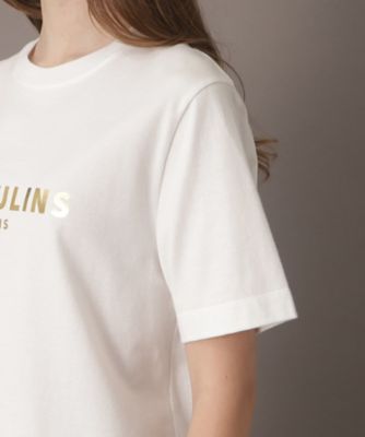 【洗える】ベーシックコットン箔ロゴＴシャツ（２００２３４７７１０）