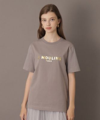 【洗える】ベーシックコットン箔ロゴＴシャツ（２００２３４７７１０）