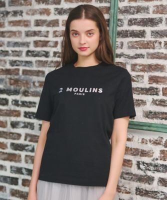 【洗える】ベーシックコットン箔ロゴＴシャツ（２００２３４７７１０）