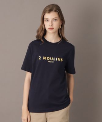 【洗える】ベーシックコットン箔ロゴＴシャツ（２００２３４７７１０）