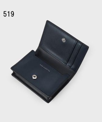 未使用SalvatoreFerragamoマネークリップ　カードケース 濃茶×紺 未使用SalvatoreFerragamoマネークリップ カードケース 濃茶×紺