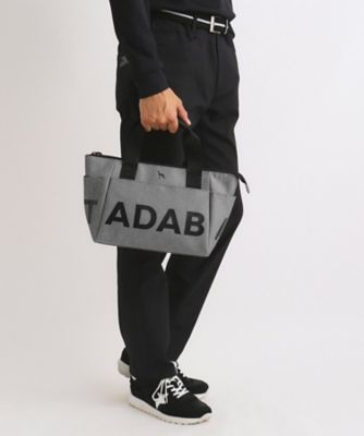 【新品未使用】adabat/アダバット 刺しゅうロゴデザイン　カートバッグ アダバット adabat 刺しゅうロゴデザイン カートバッグ