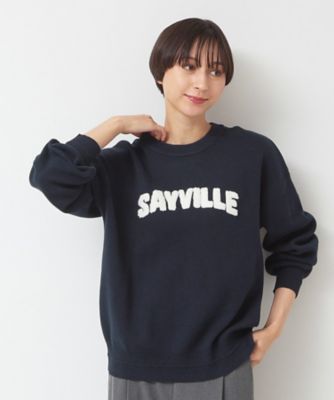 【洗える】サガラ刺繍ロゴニット（ＸＳ～Ｌ）（２００２３４８９１４）