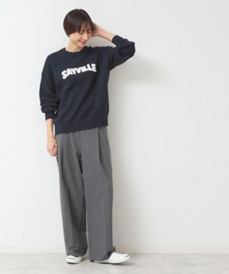 【洗える】サガラ刺繍ロゴニット（ＸＳ～Ｌ）（２００２３４８９１４）