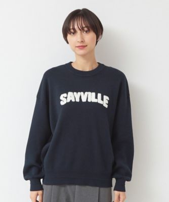 【洗える】サガラ刺繍ロゴニット（ＸＳ～Ｌ）（２００２３４８９１４）