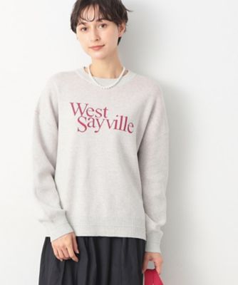 【洗える】ロゴジャカードニット（ＸＳ～Ｌ）（２００２３４８９２０）
