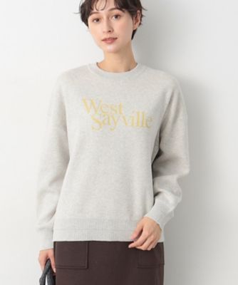 【洗える】ロゴジャカードニット（ＸＳ～Ｌ）（２００２３４８９２０）