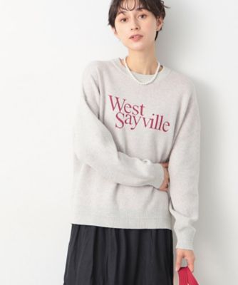 【洗える】ロゴジャカードニット（ＸＳ～Ｌ）（２００２３４８９２０）