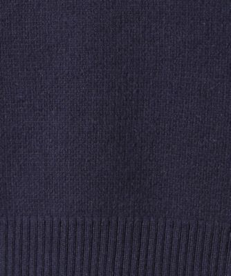 【洗える】ロゴジャカードショート丈ニット（ＸＳ～Ｌ）（２００２３４８９２１）
