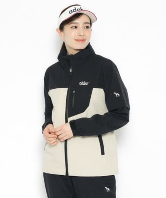 撥水加工 バイカラーレインブルゾン（2002349971） | adabat