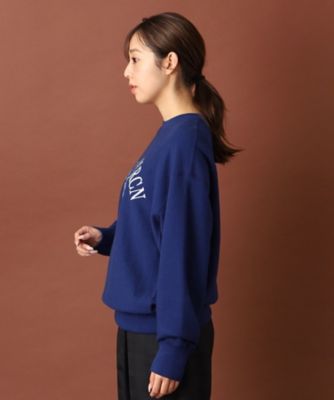 ✨美品✨アパルトモン　アメリカーナ　カレッジスウェット　日本製 極美品*アパルトモン×アメリカーナ別注 ハーフスリーブ