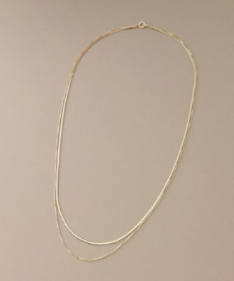 Ｋ１０ベネフラット×ベネレイヤード　ネックレス（２００２３５０７１０）