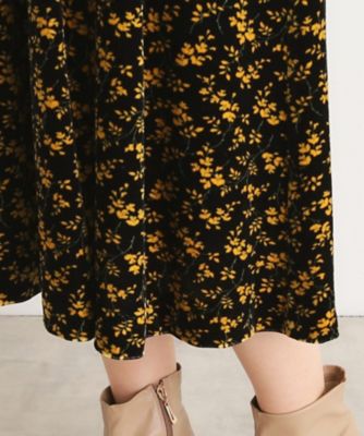 ☆極美品 ローラアシュレイ ロングフレアワンピース ドット