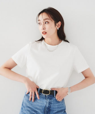 ＜UNTITLED (Women)＞オーガニックコットンＴシャツ（２００２３５０９５３）
