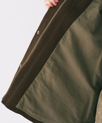 ヴィンテージ感】コットンモール ショートブルゾン