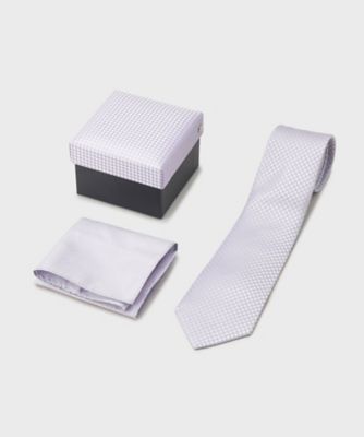 フォーマルBOX】チーフ＆シルクネクタイセット