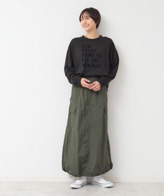 【洗える】ロゴロングスリーブＴシャツ（２００２３５２１４０）