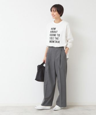 【洗える】ロゴロングスリーブＴシャツ（２００２３５２１４０）