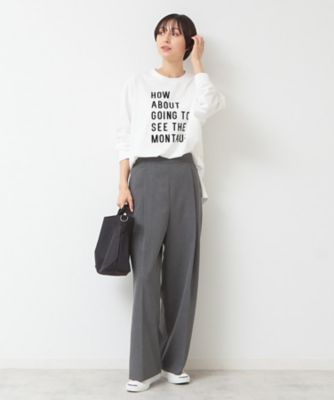 【洗える】ロゴロングスリーブＴシャツ（２００２３５２１４０）