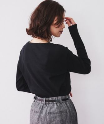 【長袖Ｔシャツ】ラメテレコカットソー（２００２３５２２２２）