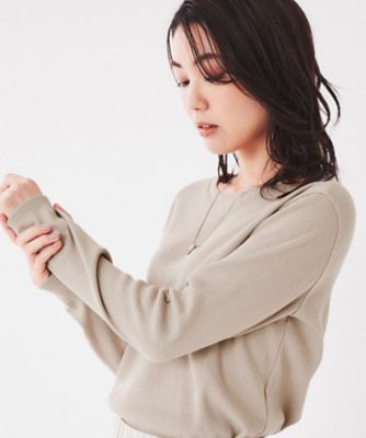 【長袖Ｔシャツ】ラメテレコカットソー（２００２３５２２２２）
