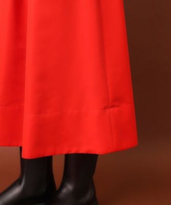 【大人百花冬号掲載　モデル美香さん着用】タックボリュームスカート（２００２３５２６１２）