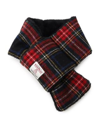 ハリスツイード生地使用　差し込みマフラー　／　Ｈａｒｒｉｓ　Ｔｗｅｅｄ（２００２３５３０７７）