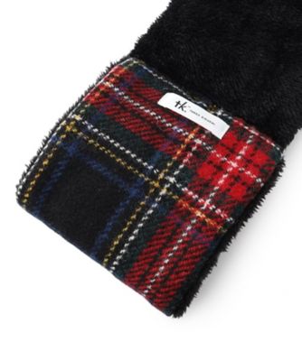 ハリスツイード生地使用　差し込みマフラー　／　Ｈａｒｒｉｓ　Ｔｗｅｅｄ（２００２３５３０７７）