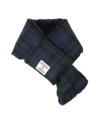 ハリスツイード生地使用　差し込みマフラー　／　Ｈａｒｒｉｓ　Ｔｗｅｅｄ（２００２３５３０７７）