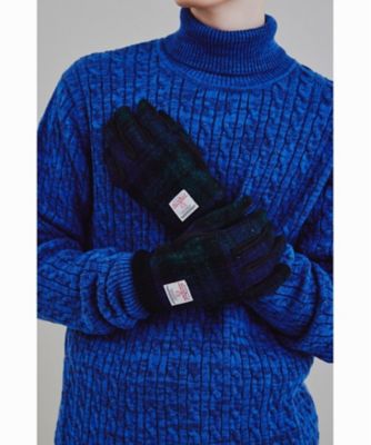 ハリスツイード生地使用　スマホ対応手袋　グローブ　／　Ｈａｒｒｉｓ　Ｔｗｅｅｄ（２００２３５３０７９）