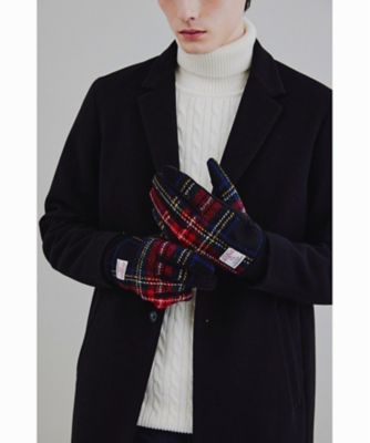 ハリスツイード生地使用　スマホ対応手袋　グローブ　／　Ｈａｒｒｉｓ　Ｔｗｅｅｄ（２００２３５３０７９）