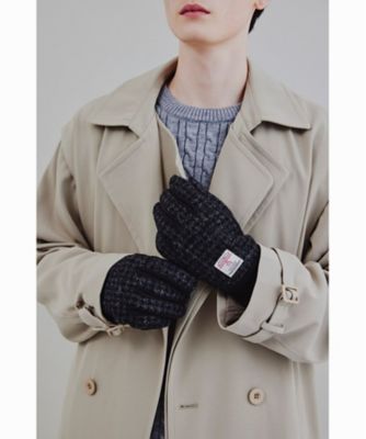 ハリスツイード生地使用　スマホ対応手袋　グローブ　／　Ｈａｒｒｉｓ　Ｔｗｅｅｄ（２００２３５３０７９）