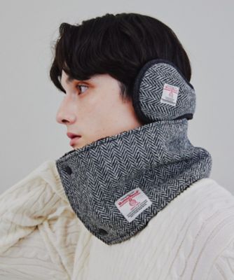 【オールシーズン】NILE PERCH 帽子・マフラー 3点セット くまさん付きマフラーと帽子一体型 クマ ぬいぐるみ お帽子 ギフトに