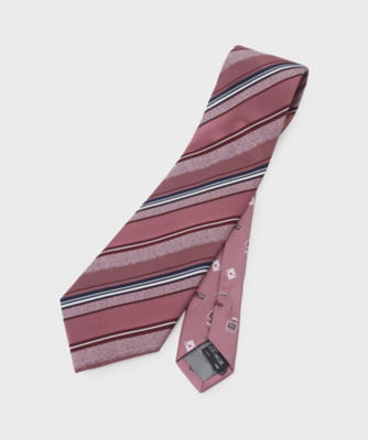 ＜TAKEO KIKUCHI (Men)＞【大人のホビーチェンジタイ】マルチ組織　ストライプ　ネクタイ（２００２３６３２４２）