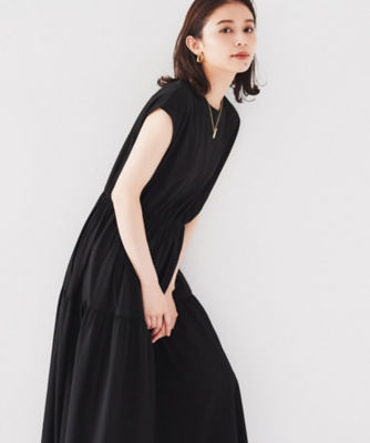 ■専用■美品 トゥモローランド 3,2万円 ブルーのサテン生地ワンピース 美品 トゥモローランド 定価3,2万円 ブルーのサテン生地ワンピース O55