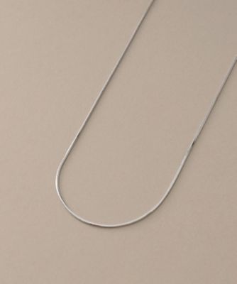 男の子向けプレゼント集結 プラチナ コンパクトチェーン ネックレス（40cm 彫刻・オブジェ